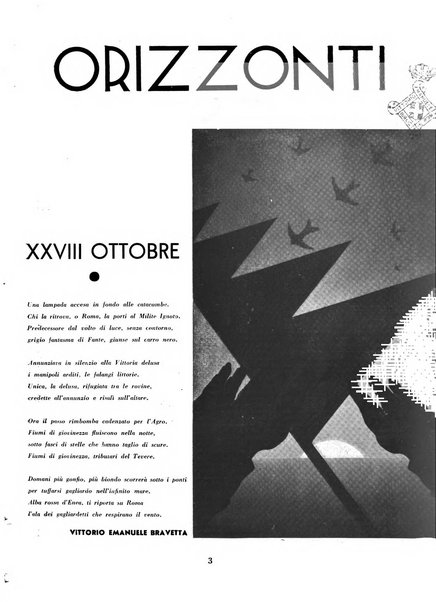 Orizzonti rivista mensile illustrata