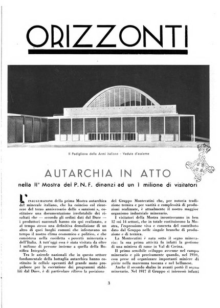 Orizzonti rivista mensile illustrata