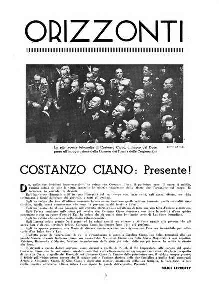 Orizzonti rivista mensile illustrata