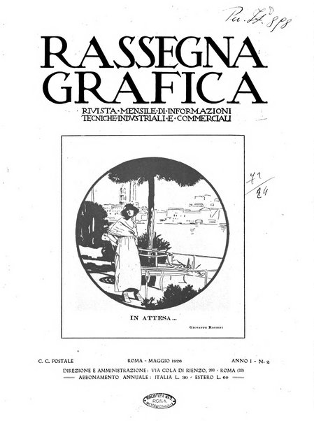 Rassegna grafica rivista mensile di informazioni tecniche, industriali e commerciali