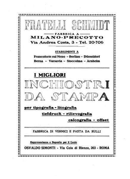 Rassegna grafica rivista mensile di informazioni tecniche, industriali e commerciali