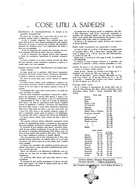 Rassegna grafica rivista mensile di informazioni tecniche, industriali e commerciali