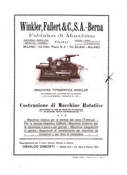 Rassegna grafica rivista mensile di informazioni tecniche, industriali e commerciali