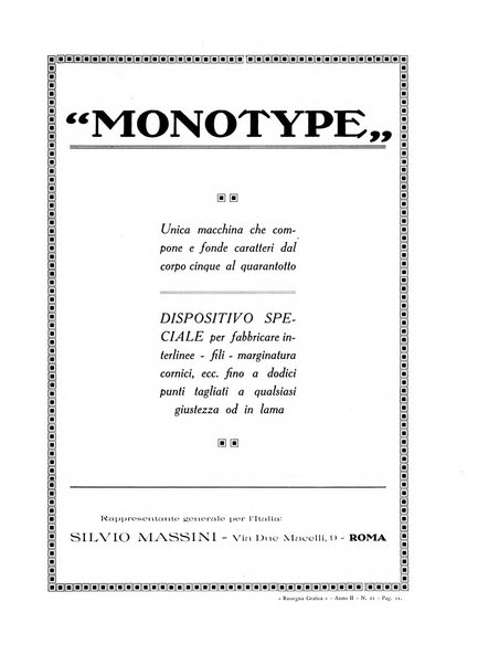 Rassegna grafica rivista mensile di informazioni tecniche, industriali e commerciali