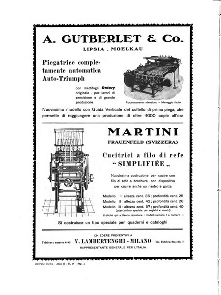 Rassegna grafica rivista mensile di informazioni tecniche, industriali e commerciali