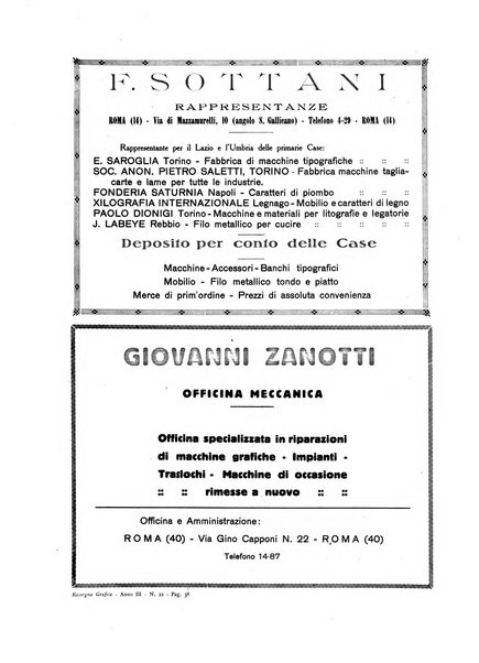 Rassegna grafica rivista mensile di informazioni tecniche, industriali e commerciali