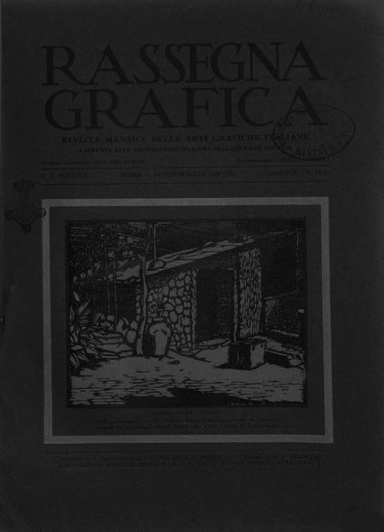 Rassegna grafica rivista mensile di informazioni tecniche, industriali e commerciali