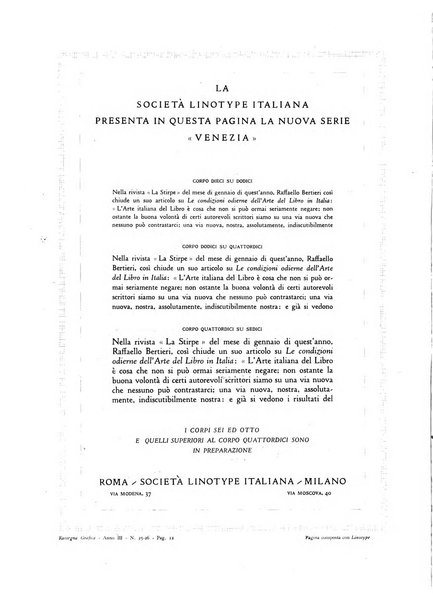 Rassegna grafica rivista mensile di informazioni tecniche, industriali e commerciali