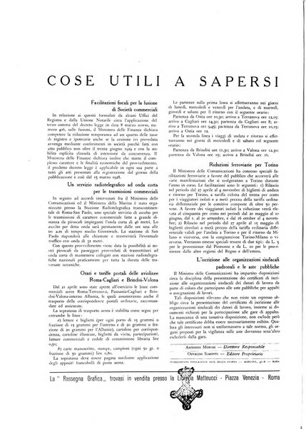 Rassegna grafica rivista mensile di informazioni tecniche, industriali e commerciali