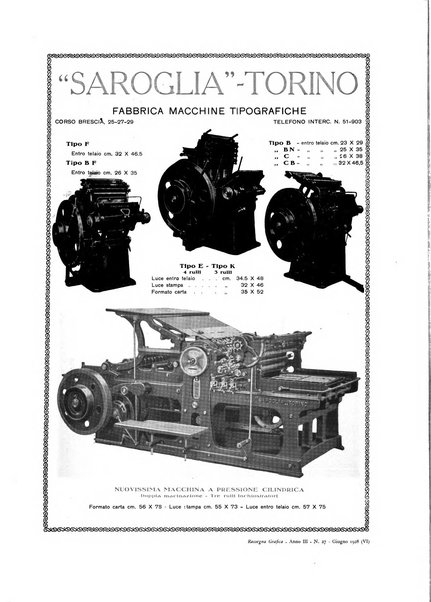 Rassegna grafica rivista mensile di informazioni tecniche, industriali e commerciali