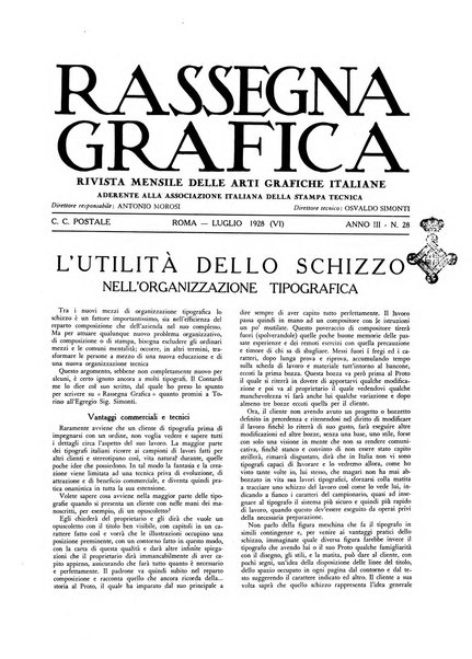 Rassegna grafica rivista mensile di informazioni tecniche, industriali e commerciali