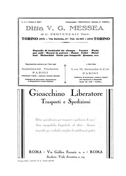 Rassegna grafica rivista mensile di informazioni tecniche, industriali e commerciali