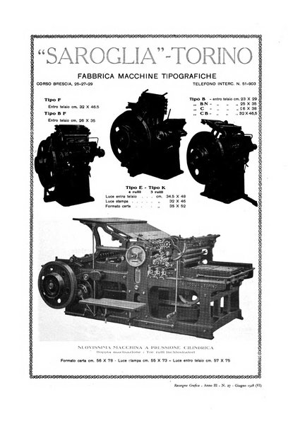 Rassegna grafica rivista mensile di informazioni tecniche, industriali e commerciali