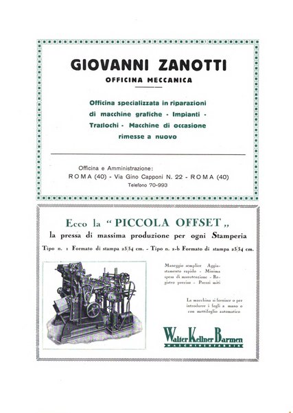 Rassegna grafica rivista mensile di informazioni tecniche, industriali e commerciali