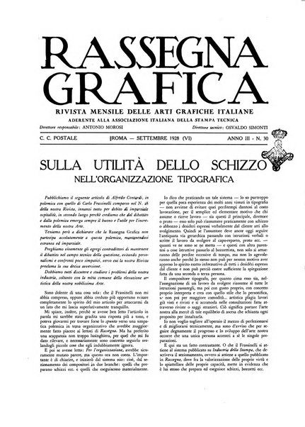 Rassegna grafica rivista mensile di informazioni tecniche, industriali e commerciali