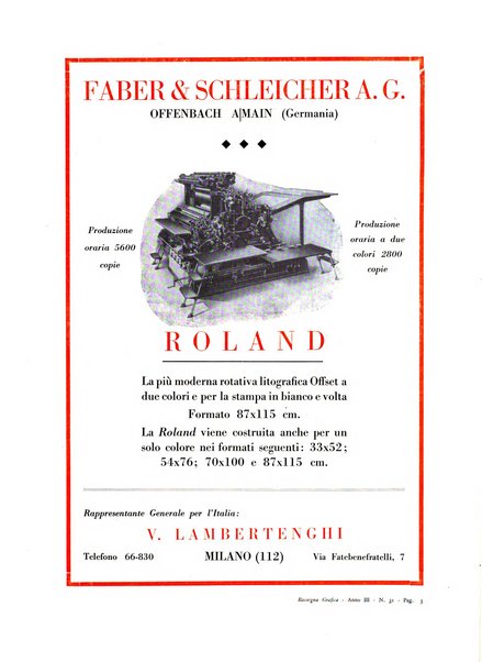 Rassegna grafica rivista mensile di informazioni tecniche, industriali e commerciali