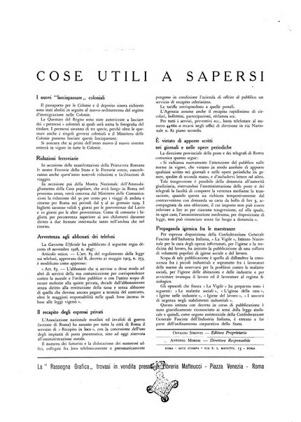 Rassegna grafica rivista mensile di informazioni tecniche, industriali e commerciali