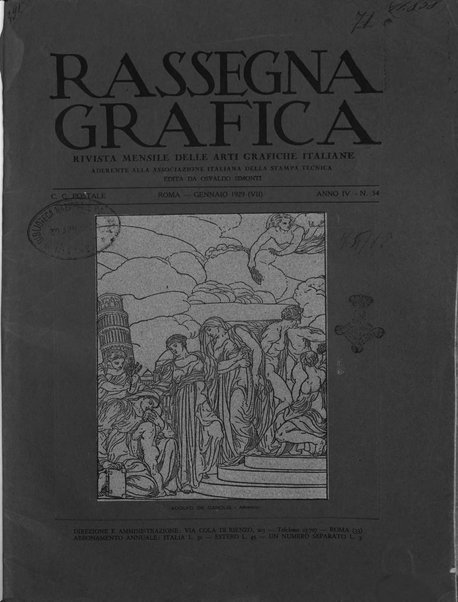 Rassegna grafica rivista mensile di informazioni tecniche, industriali e commerciali