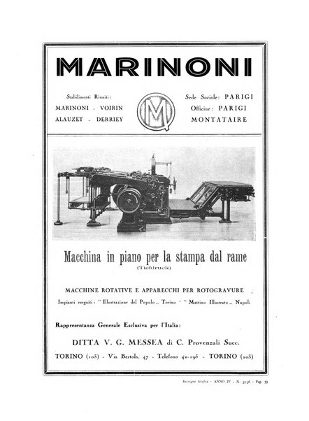 Rassegna grafica rivista mensile di informazioni tecniche, industriali e commerciali