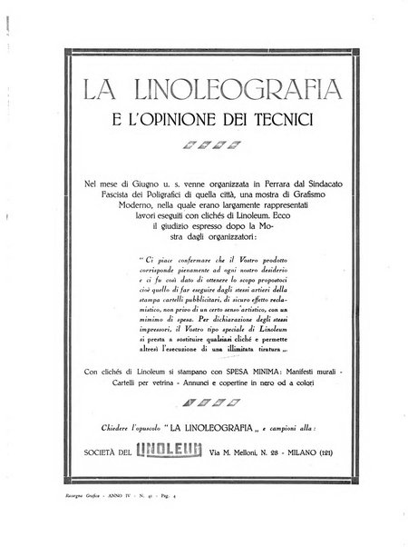 Rassegna grafica rivista mensile di informazioni tecniche, industriali e commerciali