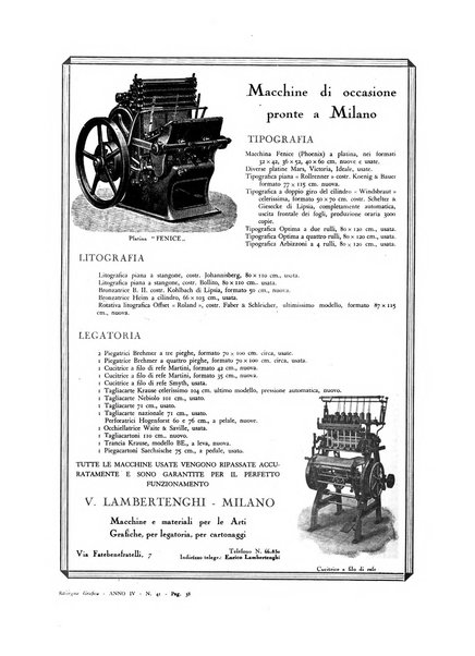 Rassegna grafica rivista mensile di informazioni tecniche, industriali e commerciali