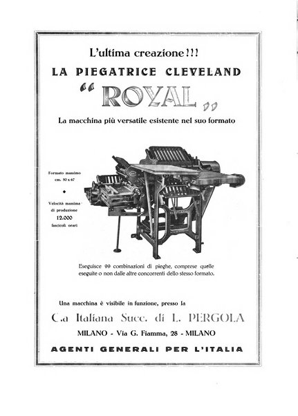 Rassegna grafica rivista mensile di informazioni tecniche, industriali e commerciali