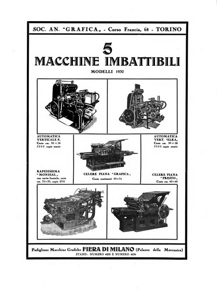 Rassegna grafica rivista mensile di informazioni tecniche, industriali e commerciali