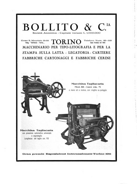 Rassegna grafica rivista mensile di informazioni tecniche, industriali e commerciali