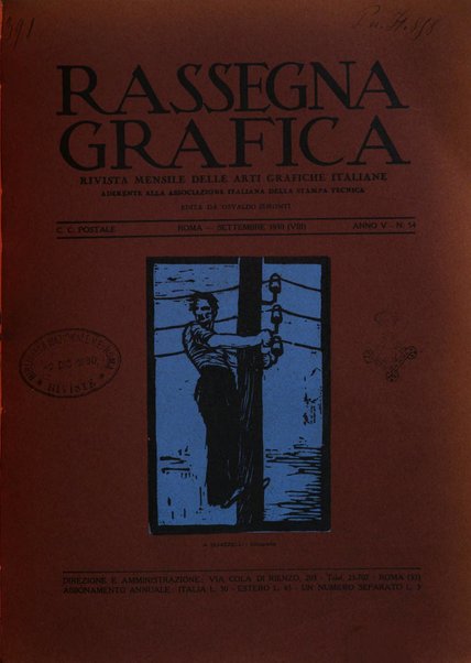 Rassegna grafica rivista mensile di informazioni tecniche, industriali e commerciali