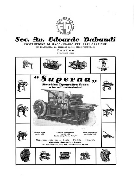 Rassegna grafica rivista mensile di informazioni tecniche, industriali e commerciali