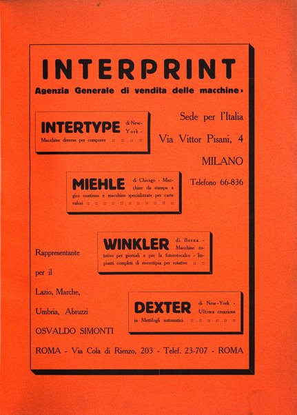 Rassegna grafica rivista mensile di informazioni tecniche, industriali e commerciali