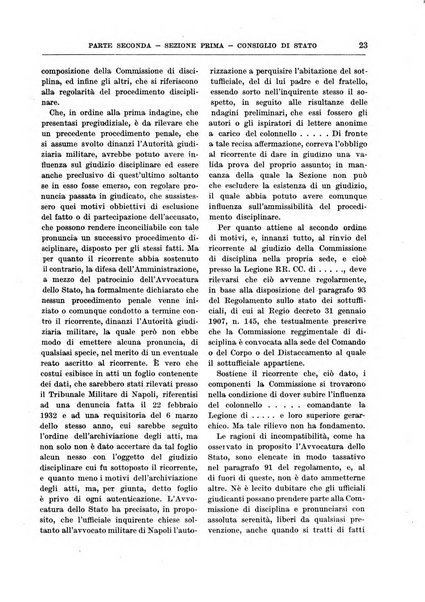 Rivista giuridica delle forze armate Pubblicazione mensile diretta da Giuseppe Mininni