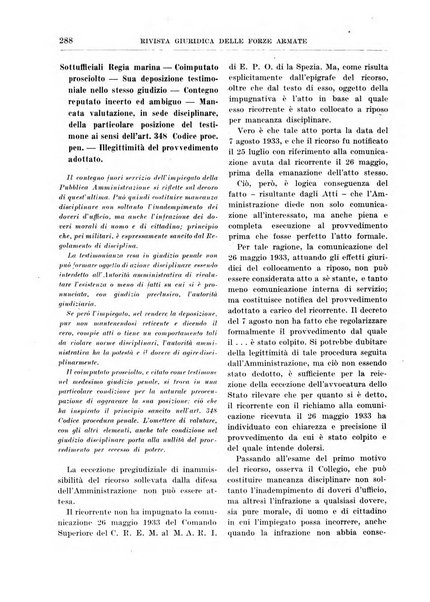 Rivista giuridica delle forze armate Pubblicazione mensile diretta da Giuseppe Mininni