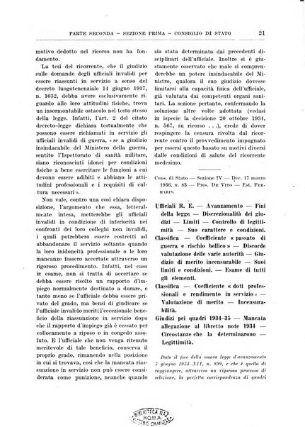 Rivista giuridica delle forze armate Pubblicazione mensile diretta da Giuseppe Mininni