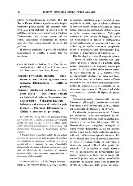 Rivista giuridica delle forze armate Pubblicazione mensile diretta da Giuseppe Mininni