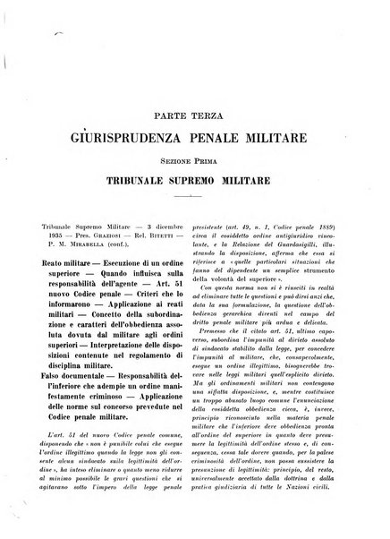 Rivista giuridica delle forze armate Pubblicazione mensile diretta da Giuseppe Mininni