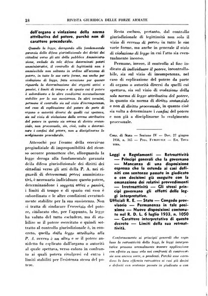 Rivista giuridica delle forze armate Pubblicazione mensile diretta da Giuseppe Mininni