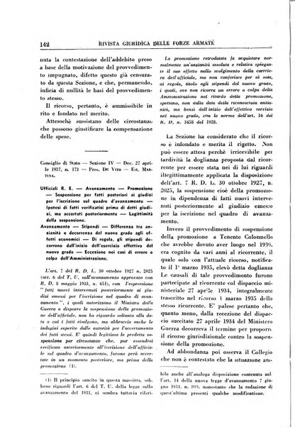 Rivista giuridica delle forze armate Pubblicazione mensile diretta da Giuseppe Mininni