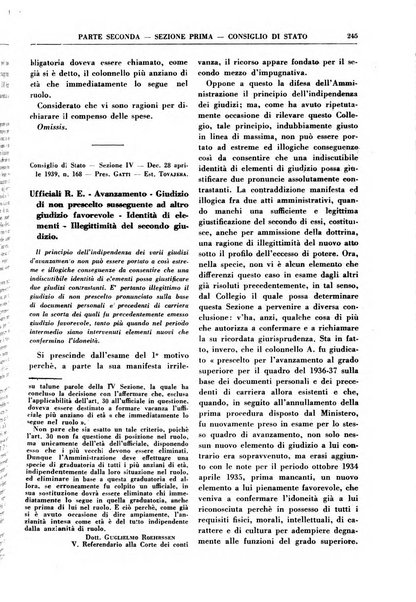 Rivista giuridica delle forze armate Pubblicazione mensile diretta da Giuseppe Mininni