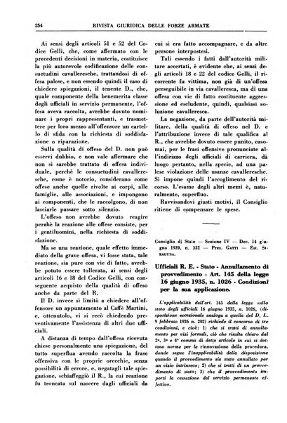 Rivista giuridica delle forze armate Pubblicazione mensile diretta da Giuseppe Mininni