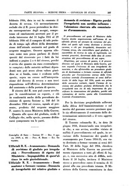 Rivista giuridica delle forze armate Pubblicazione mensile diretta da Giuseppe Mininni