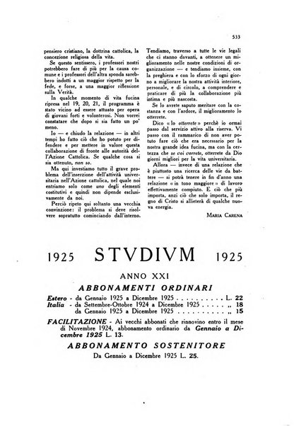 Studium rivista universitaria