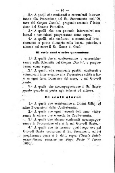 Il tabernacolo dell'amore periodico mensile in onore del ss. Sacramento