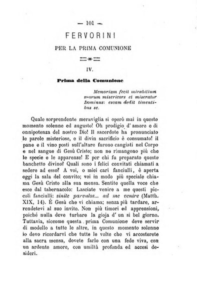 Il tabernacolo dell'amore periodico mensile in onore del ss. Sacramento