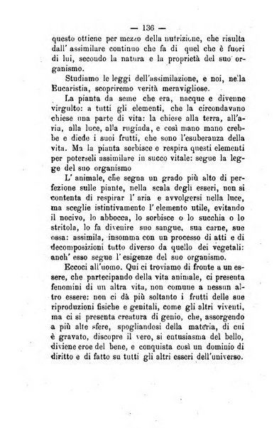 Il tabernacolo dell'amore periodico mensile in onore del ss. Sacramento