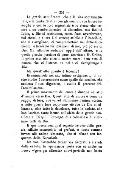 Il tabernacolo dell'amore periodico mensile in onore del ss. Sacramento