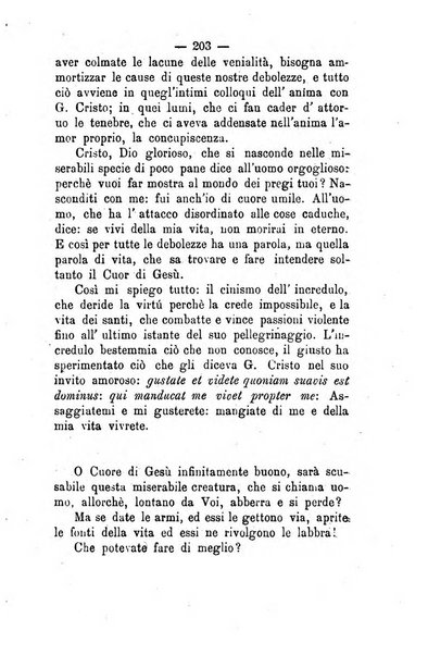 Il tabernacolo dell'amore periodico mensile in onore del ss. Sacramento