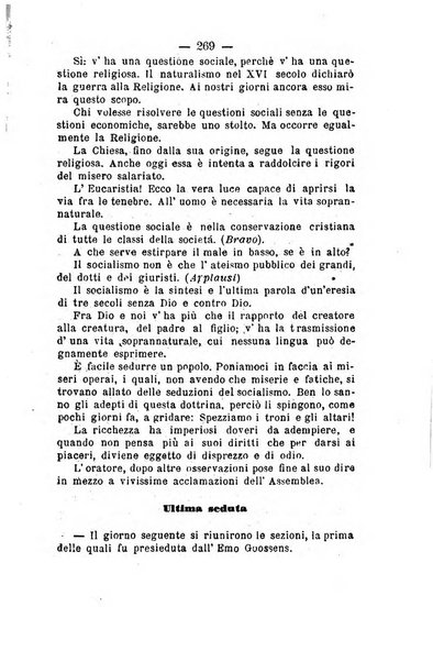 Il tabernacolo dell'amore periodico mensile in onore del ss. Sacramento