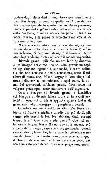 Il tabernacolo dell'amore periodico mensile in onore del ss. Sacramento