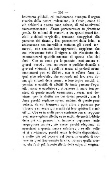 Il tabernacolo dell'amore periodico mensile in onore del ss. Sacramento